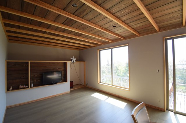 【居間・リビング】 | 大室高原別荘地　戸建
