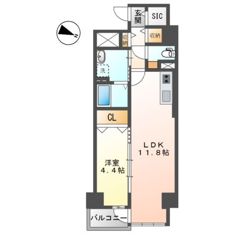 サニーフィールドの間取り