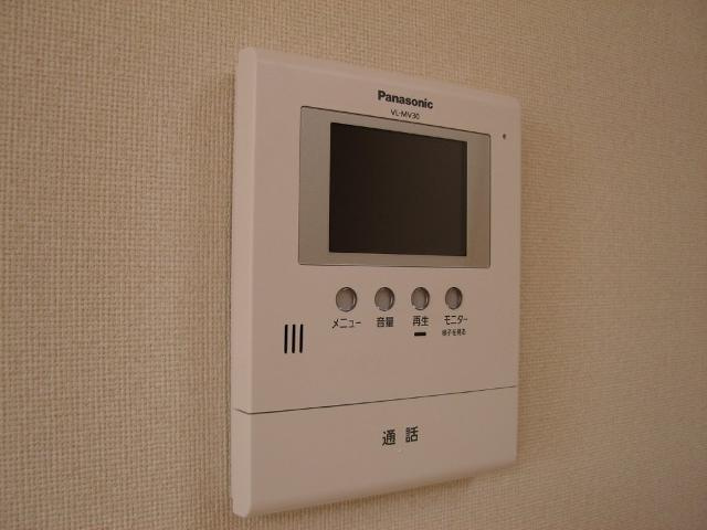 アクアブローの内装|カメラ付インターホン