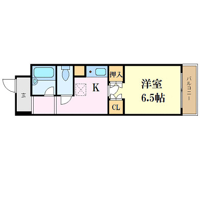 エスポアール石川の間取り