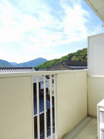 アイランド古本のバルコニー|バルコニー付きです