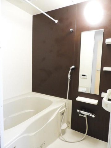 カ－ザ　セレ－ナ相田Ａの浴室|お風呂で日々の疲れを落としましょう