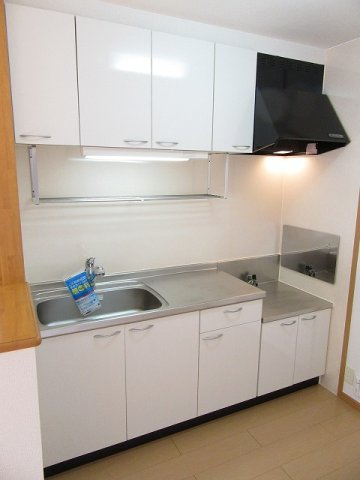 リバーサイド・ハーモニー　Ｂのキッチン|きれいなキッチンです