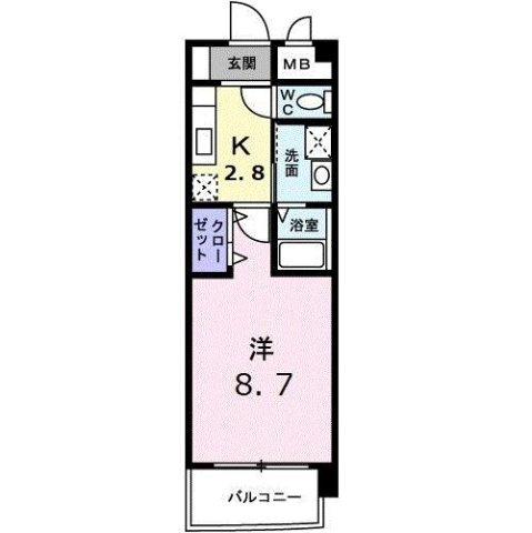 フィオーレ　ジュネスの間取り