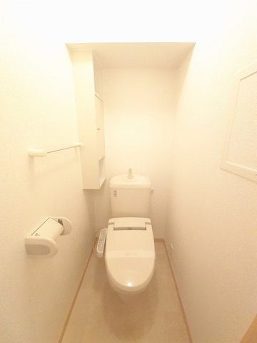ディア・フリーデンＣのトイレ|トイレもきれいです
