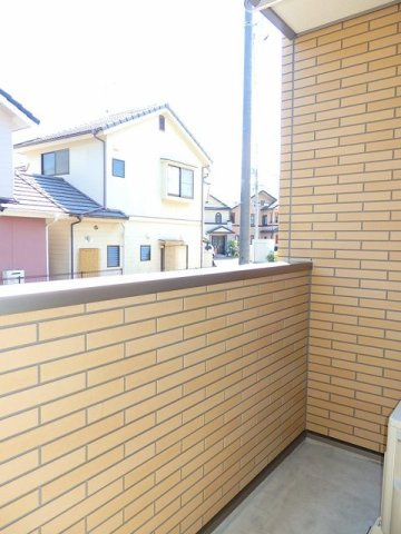 メゾンパルフェⅢのバルコニー|広々としたバルコニーです