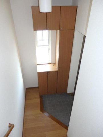 フィオーレⅡの玄関|ゆったりとした玄関です