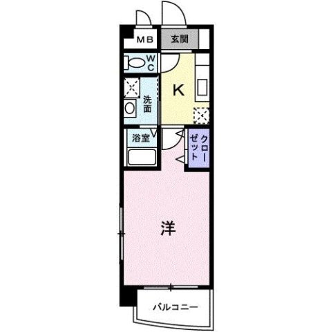 フィオーレ　ジュネスの間取り