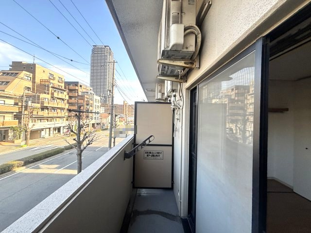 エスペランサ御影Ⅱのバルコニー