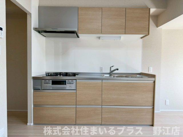 グランピア中央のキッチン