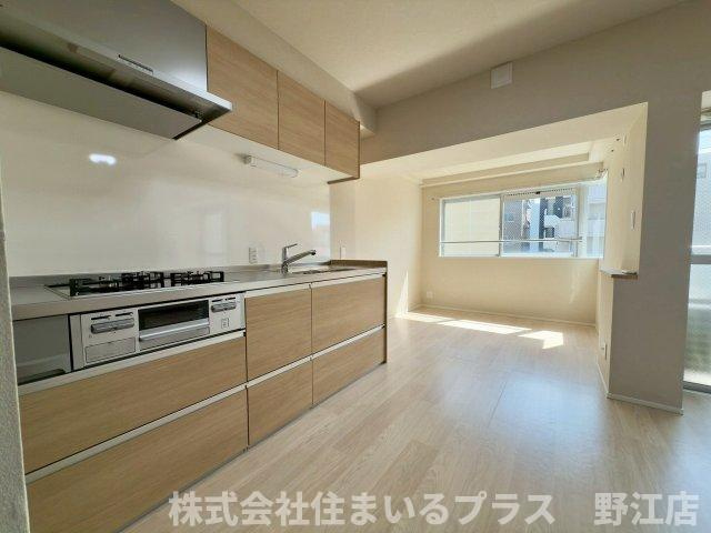 グランピア中央のキッチン