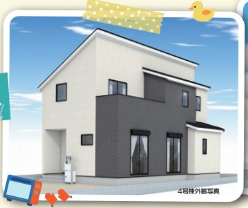 焼津市下小田中町　第1期／の外観パース|外観パースです