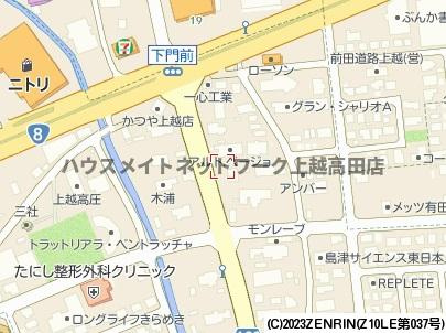 ファイン・グレースⅡの地図|位置図