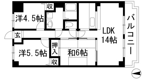 【間取り】