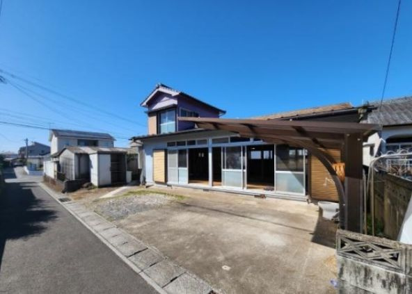 都城市立野町の売地の外観