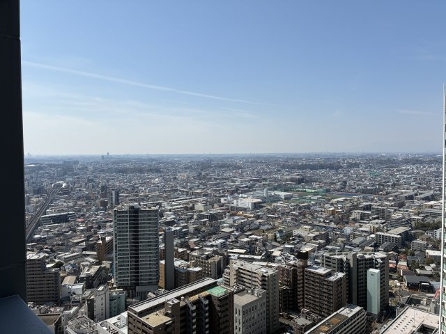 エクラスタワー武蔵小杉の展望|バルコニーからの眺め