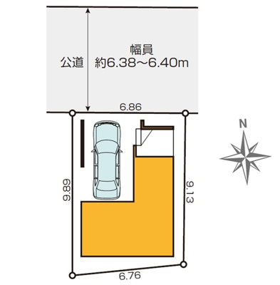 【区画図】 | 板橋区大谷口北町　新築戸建　9499万円