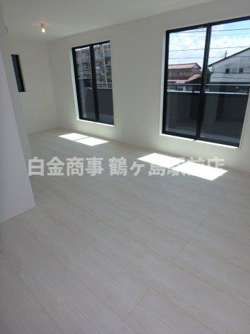 坂戸市仲町新築戸建の寝室