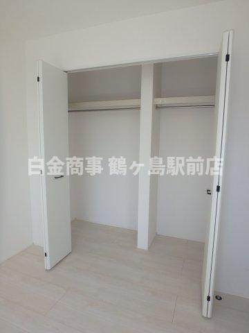 坂戸市仲町新築戸建の収納