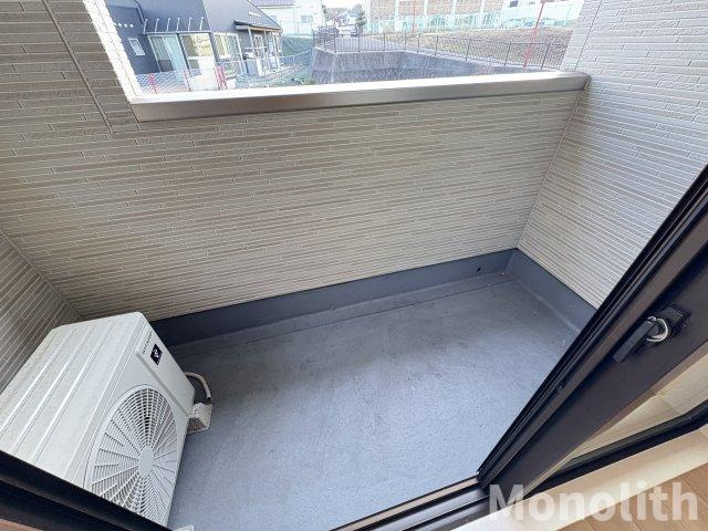 ブリーゼⅣのバルコニー