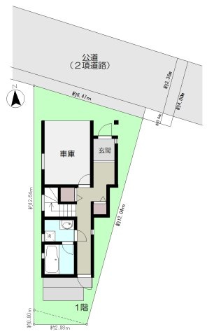 東六郷3丁目・売家の間取り
