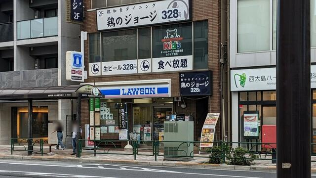 ローソン大島四丁目明…まで82m