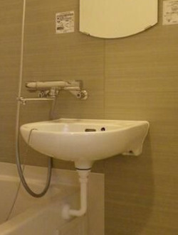 豊島区西池袋２丁目の賃貸マンションの洗面所