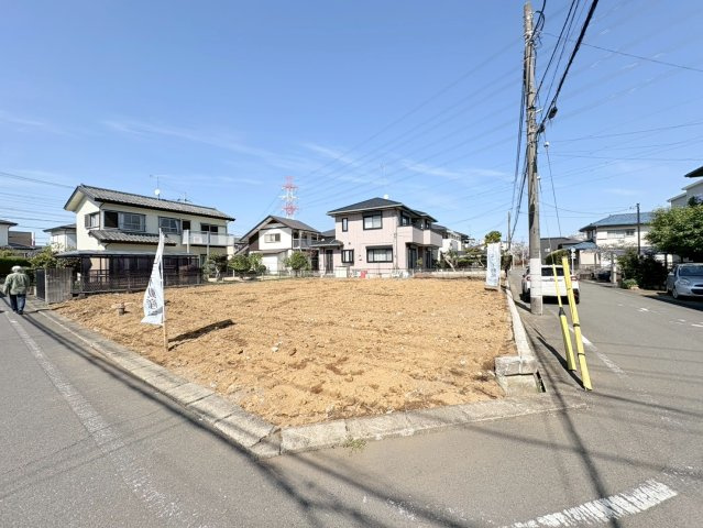 狭山市狭山台3丁目　建築条件なし売地　西武新宿線『狭山市駅』徒歩23分　【狭山台小学区】の前面道路含む現地写真