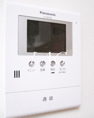 【セキュリティ】 | タンドリュクス | モニター付インターホンです。