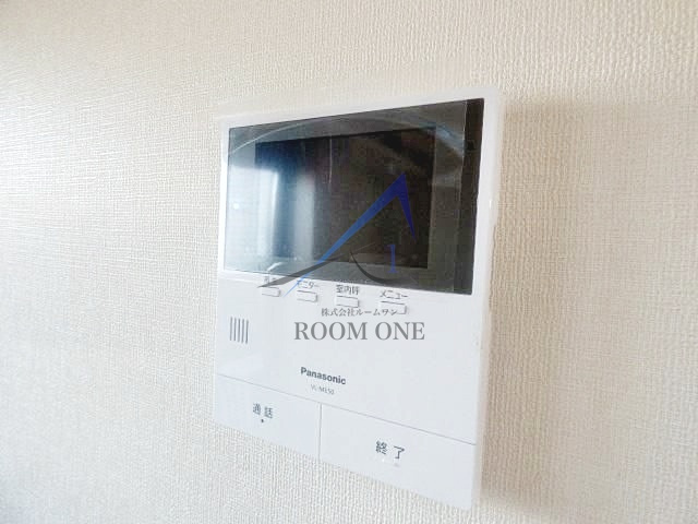 ブラウニーのセキュリティ|モニター付きインターホンです。