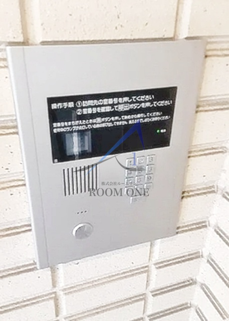 舞ハイツのセキュリティ|オートロックです。