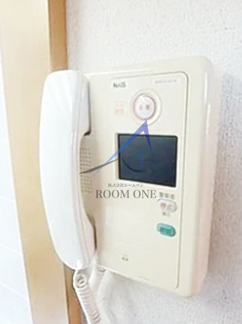 オリーブ　スクエアのセキュリティ|モニター付きインターホンです。
