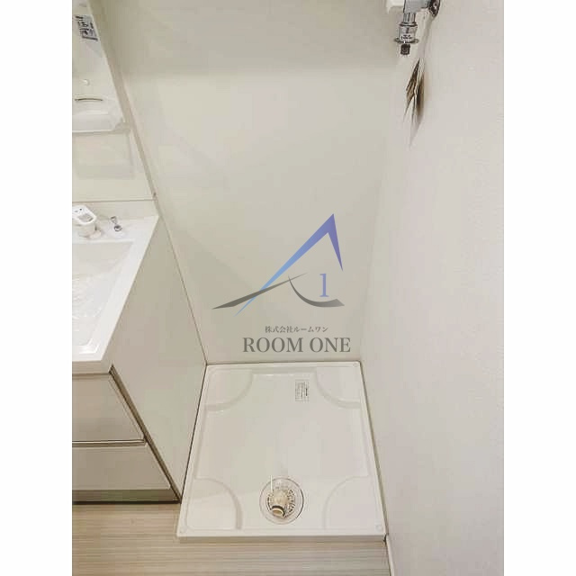 メゾン赤羽の設備|洗濯機置き場です。