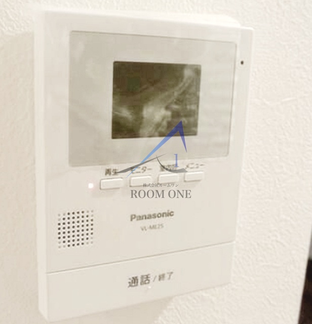 mitia terrace 小菅のセキュリティ|モニター付きインターホンです。