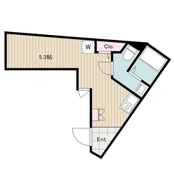 mitia terrace 小菅の間取り|間取りです。