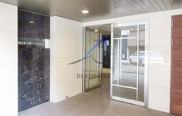 中銀第二東上野マンシオンのエントランス|エントランスです。