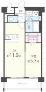 サンスクエアⅡの間取り