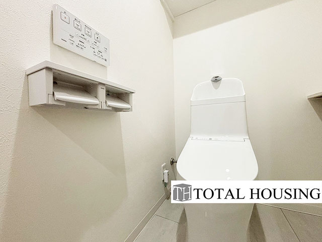【トイレ】 | エルシオン琴似 | 温水洗浄機能付きトイレです♪