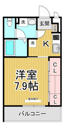 甲子園マンションの間取り