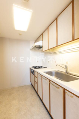 【キッチン】 | 品川戸越パーク・ホームズ | コンパクトなキッチンで掃除もラクラク