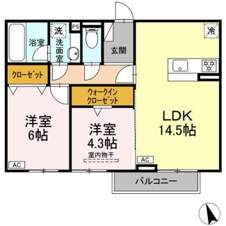 【間取り】 | TORISIA加納南陽