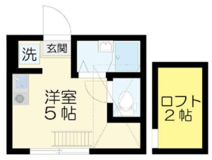 マーベラス国分寺内藤Ⅰの間取り