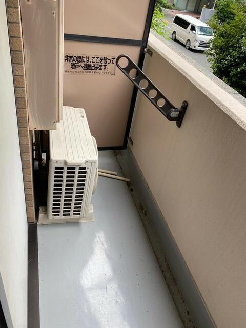 パークウェル神楽坂弐番館のバルコニー