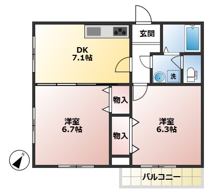フォレストプラムの間取り