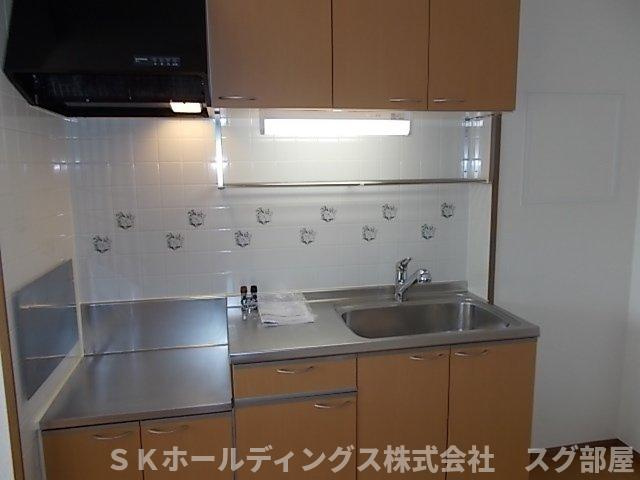 シャン・ド・フルールのキッチン