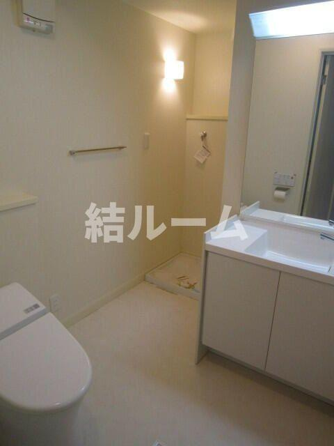 文京区向丘２丁目のアパートの洗面所