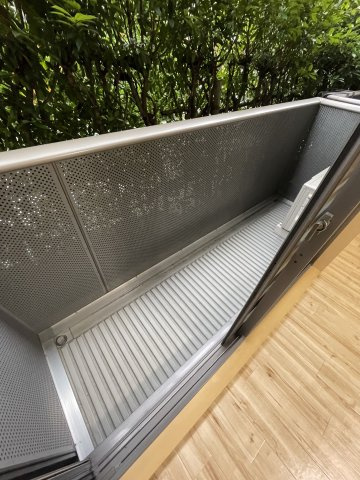 ハウゼ・クラーレのバルコニー