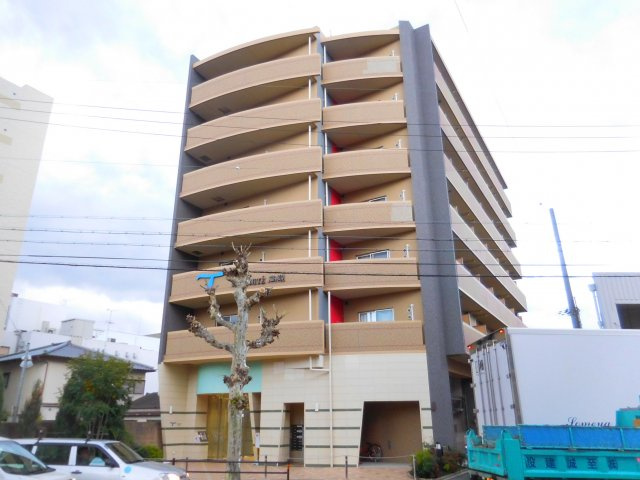 高槻市野見町の賃貸マンションの外観