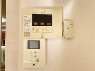 【セキュリティ】 | 早稲田の杜シティハウス | モニター付インターホン　SECOM