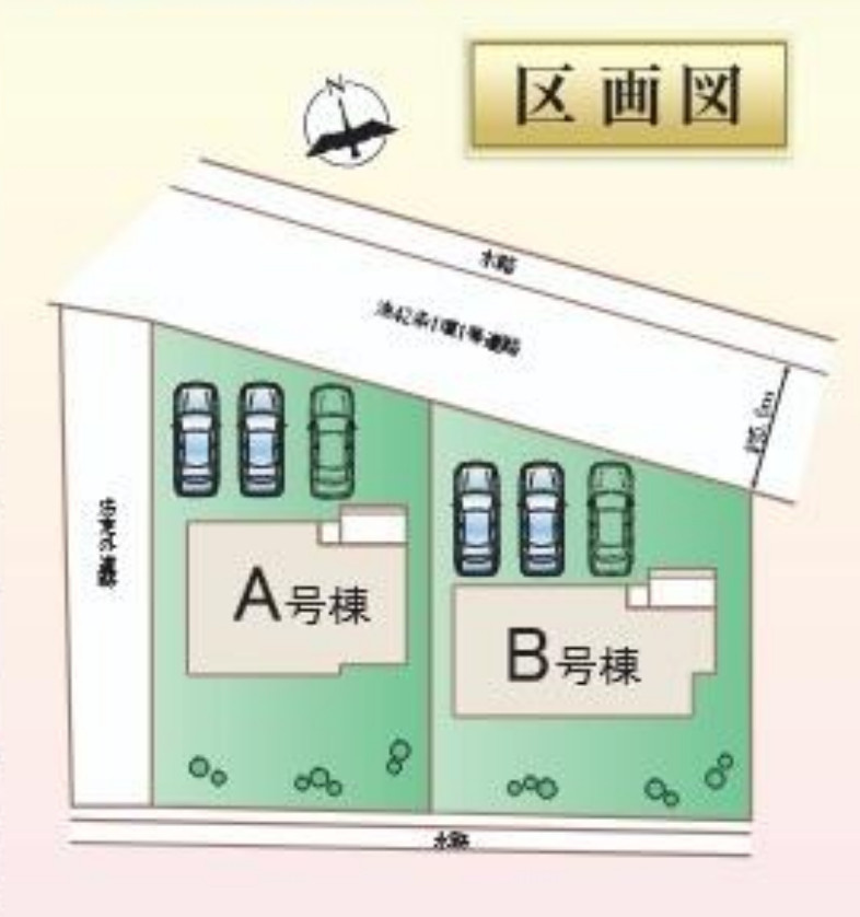 高崎市倉賀野町の区画図